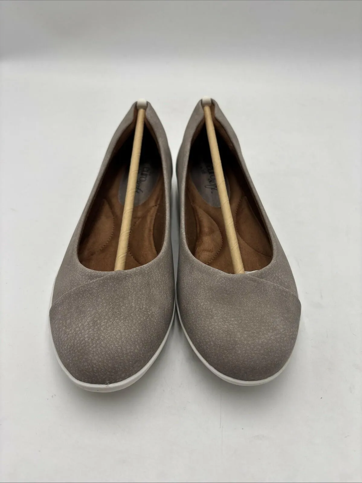 NWOB Eurosoft Women’s Manila Flats Cloudy Nubuck Size 6M/37