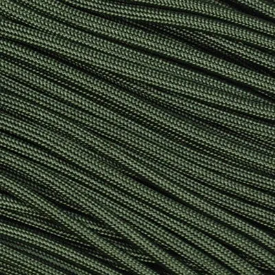 OD Green Flat Shoelaces  Steel Tip