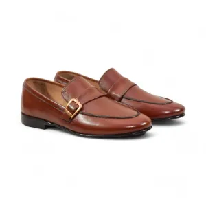 OK-4004 Vintage Monk Leather Shoe