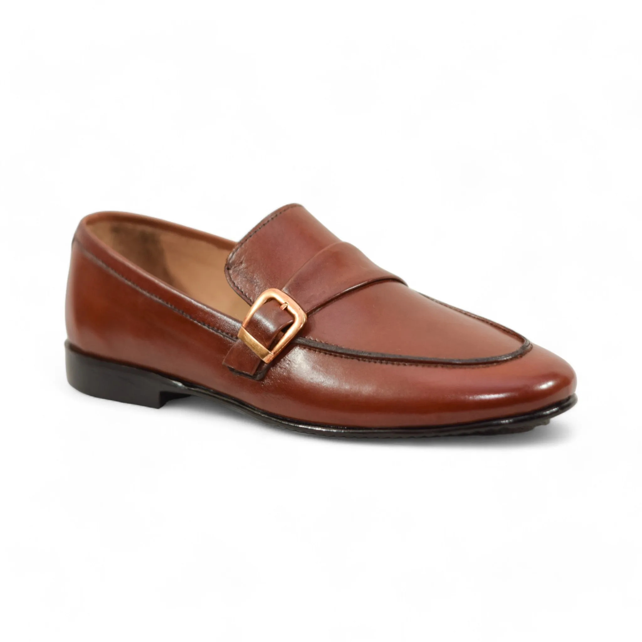 OK-4004 Vintage Monk Leather Shoe