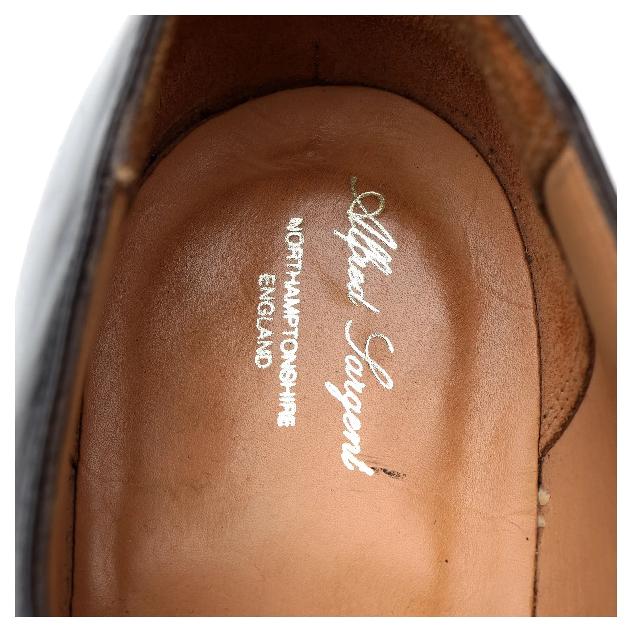 'Orford' Black Leather Monk Strap UK 11 F