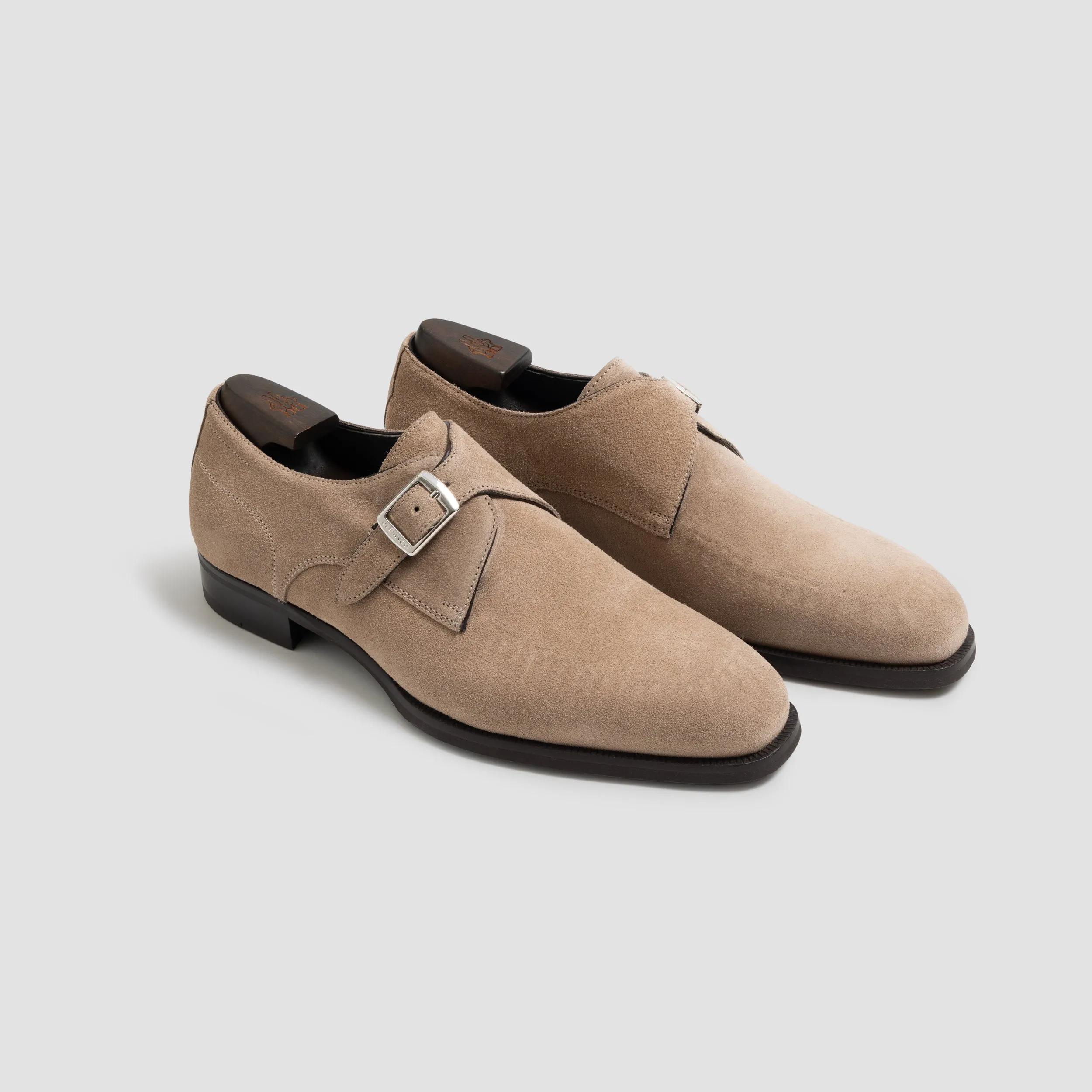 Parma RS Suede Antelope Monk Strap