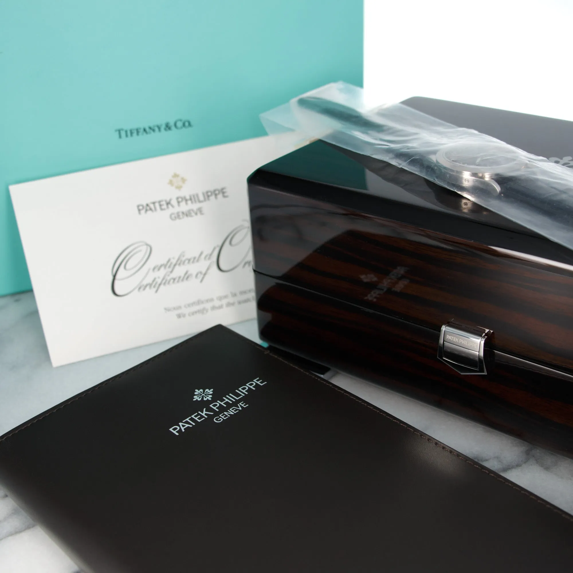 Patek Philippe White Gold Annual Calendar Tiffany & Co. Watch Ref. 5396, Singled Sealed