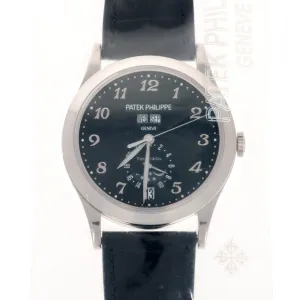 Patek Philippe White Gold Annual Calendar Tiffany & Co. Watch Ref. 5396, Singled Sealed