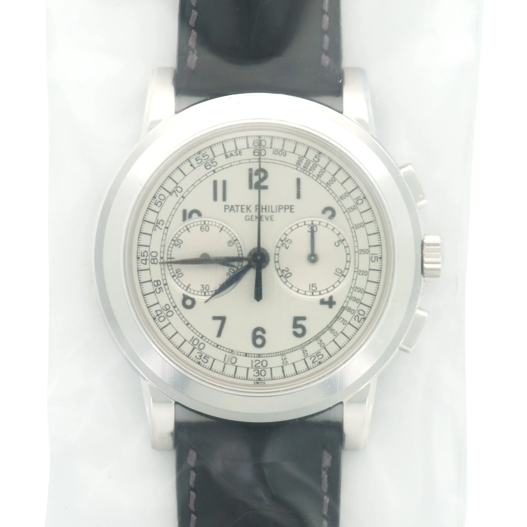 Patek Philippe White Gold Chronograph Watch Ref. 5070G