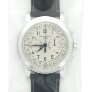Patek Philippe White Gold Chronograph Watch Ref. 5070G