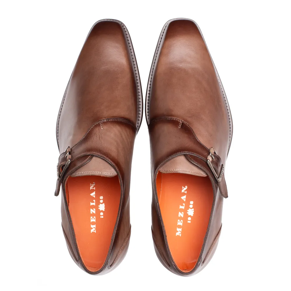 Patina Calf Monk Strap