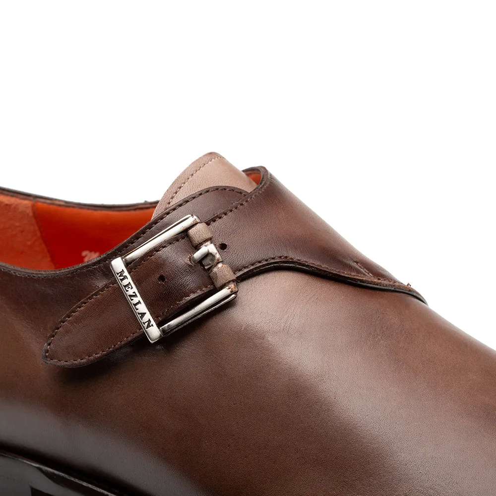 Patina Calf Monk Strap