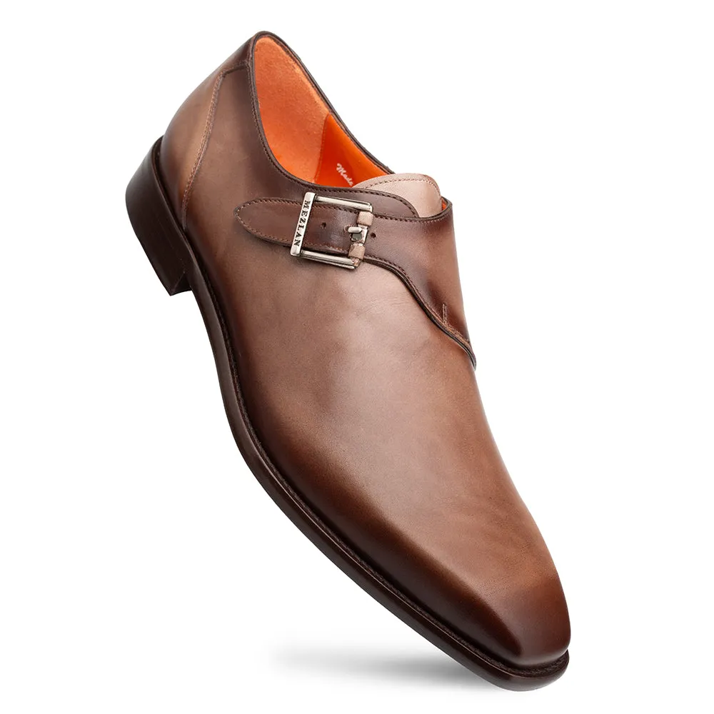 Patina Calf Monk Strap