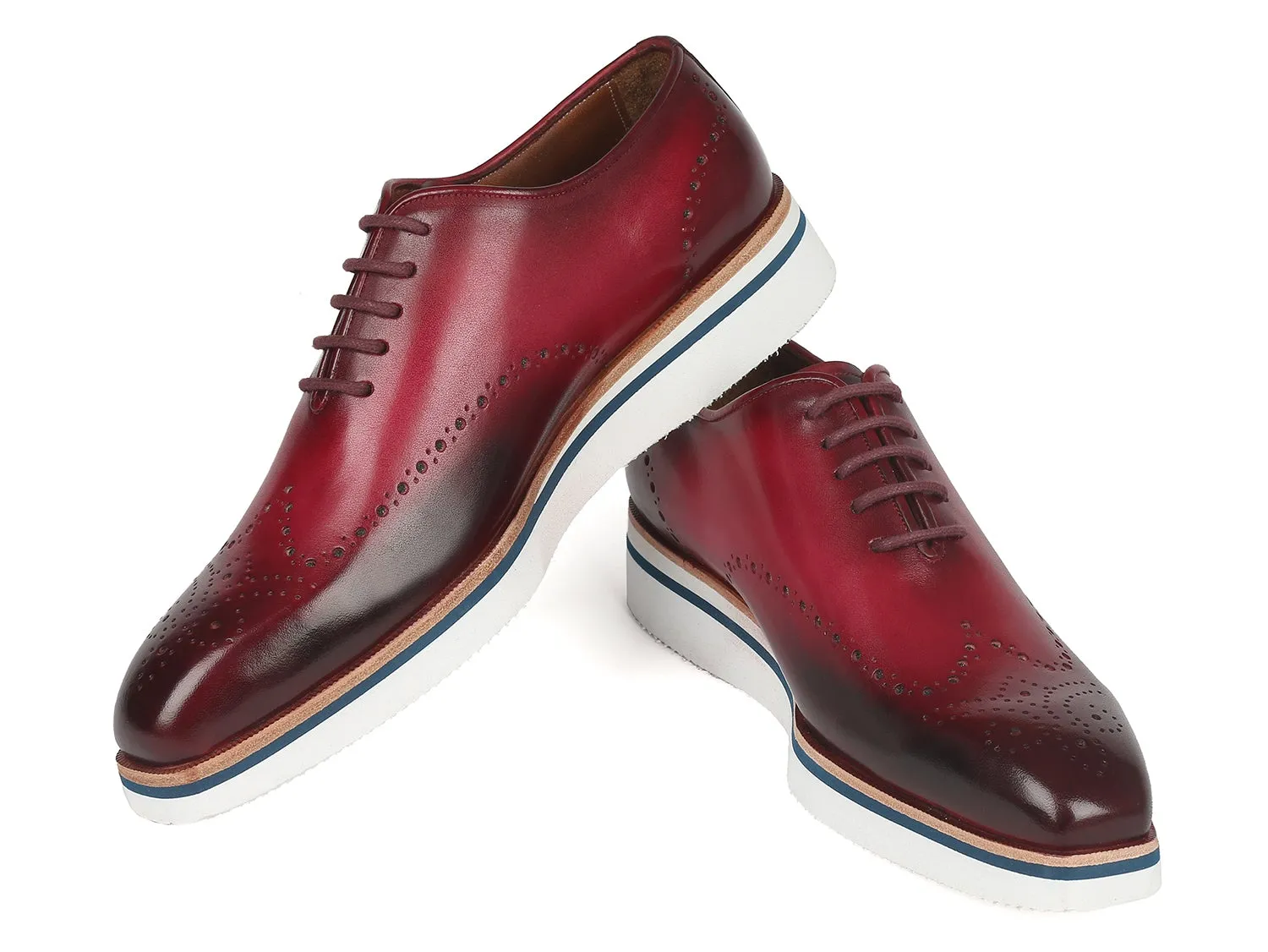 Paul Parkman Bordeaux Wingtip Oxfords