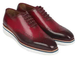 Paul Parkman Bordeaux Wingtip Oxfords