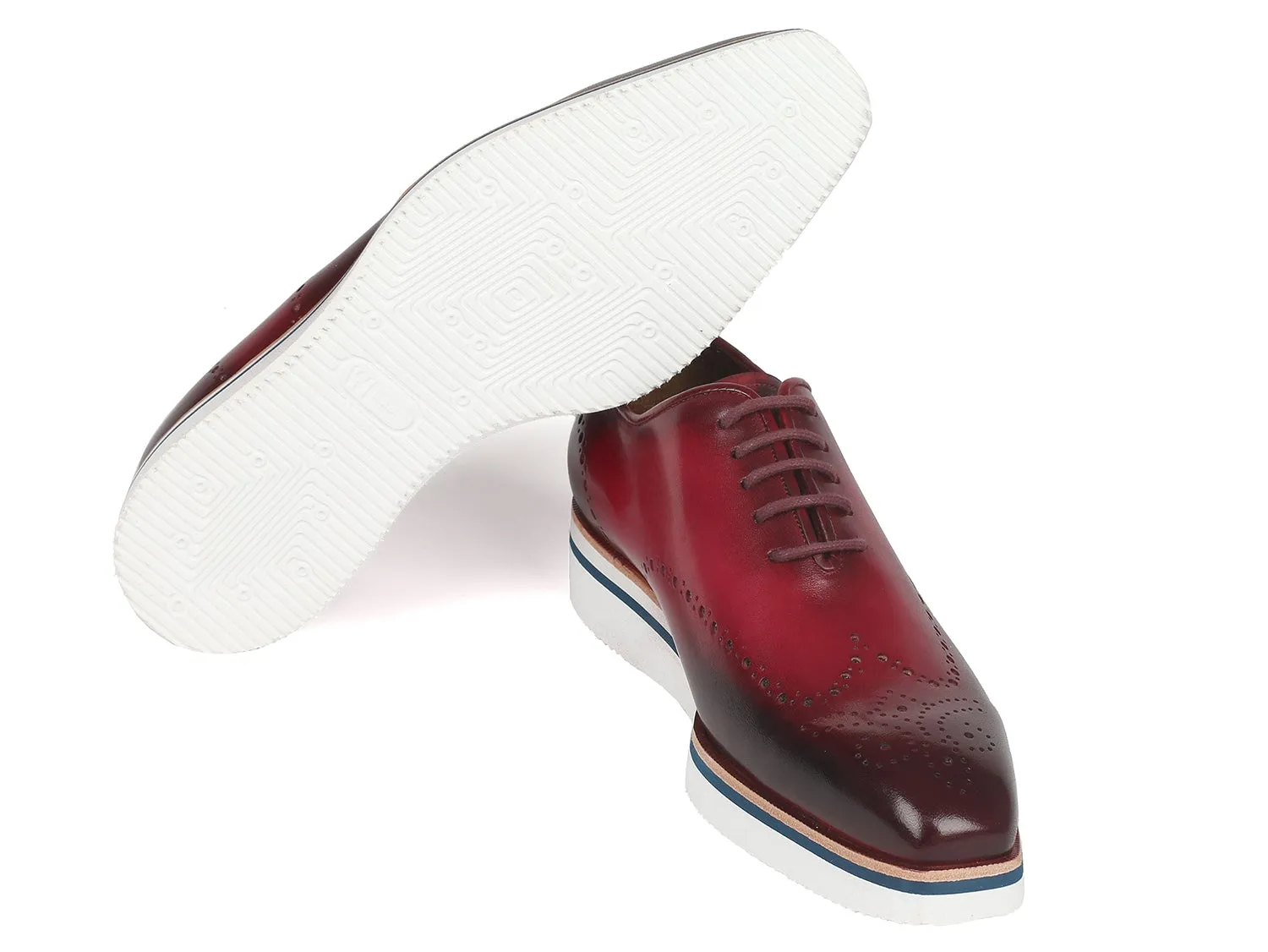 Paul Parkman Bordeaux Wingtip Oxfords