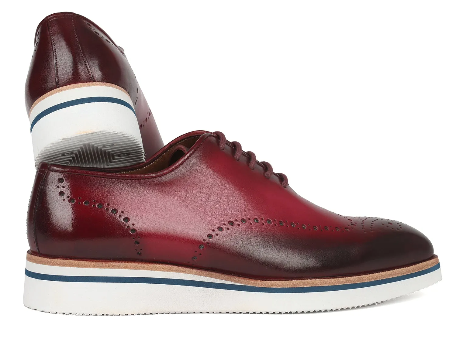Paul Parkman Bordeaux Wingtip Oxfords