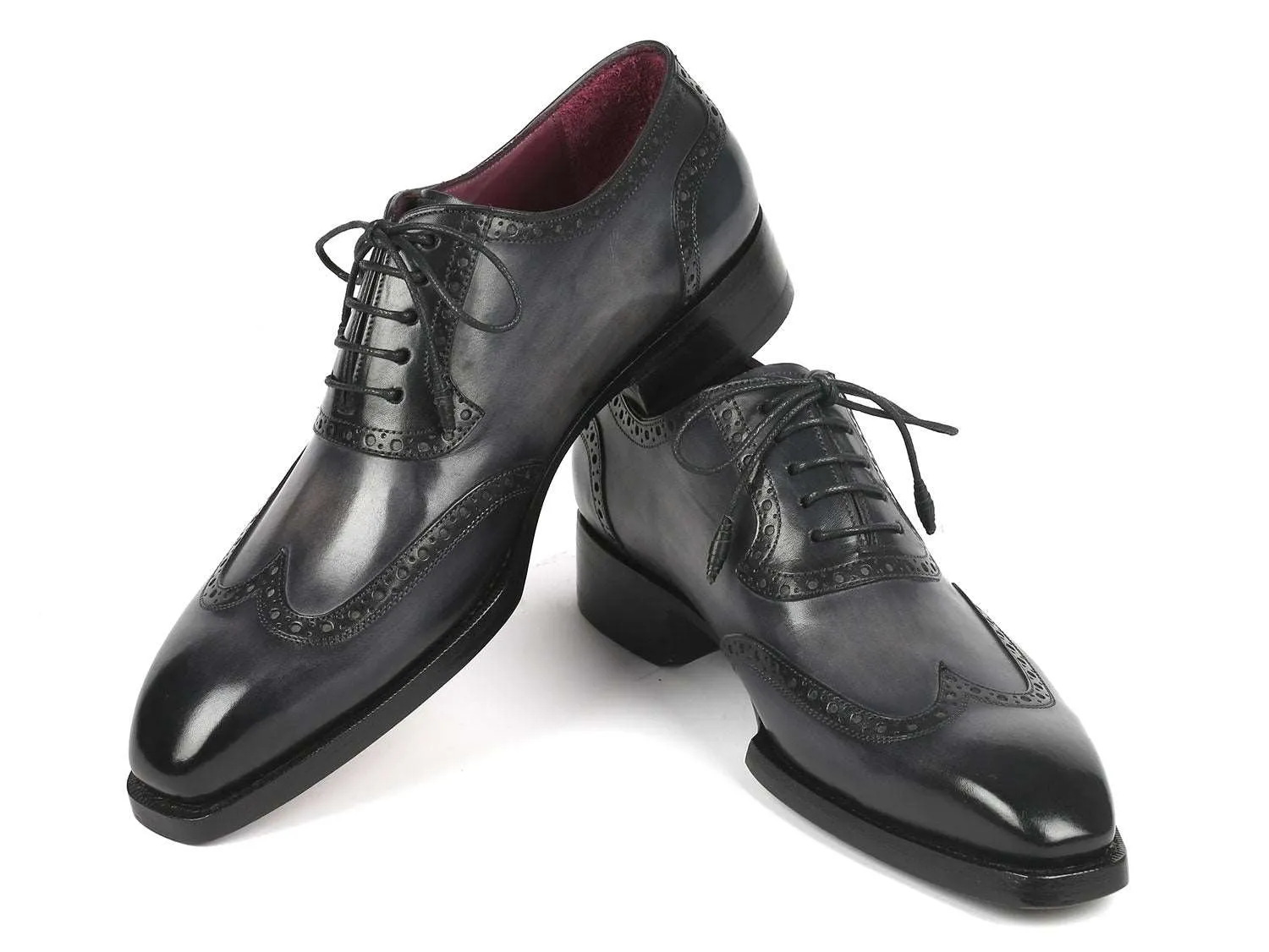 Paul Parkman Men's Handcrafted Wingtip Oxfords