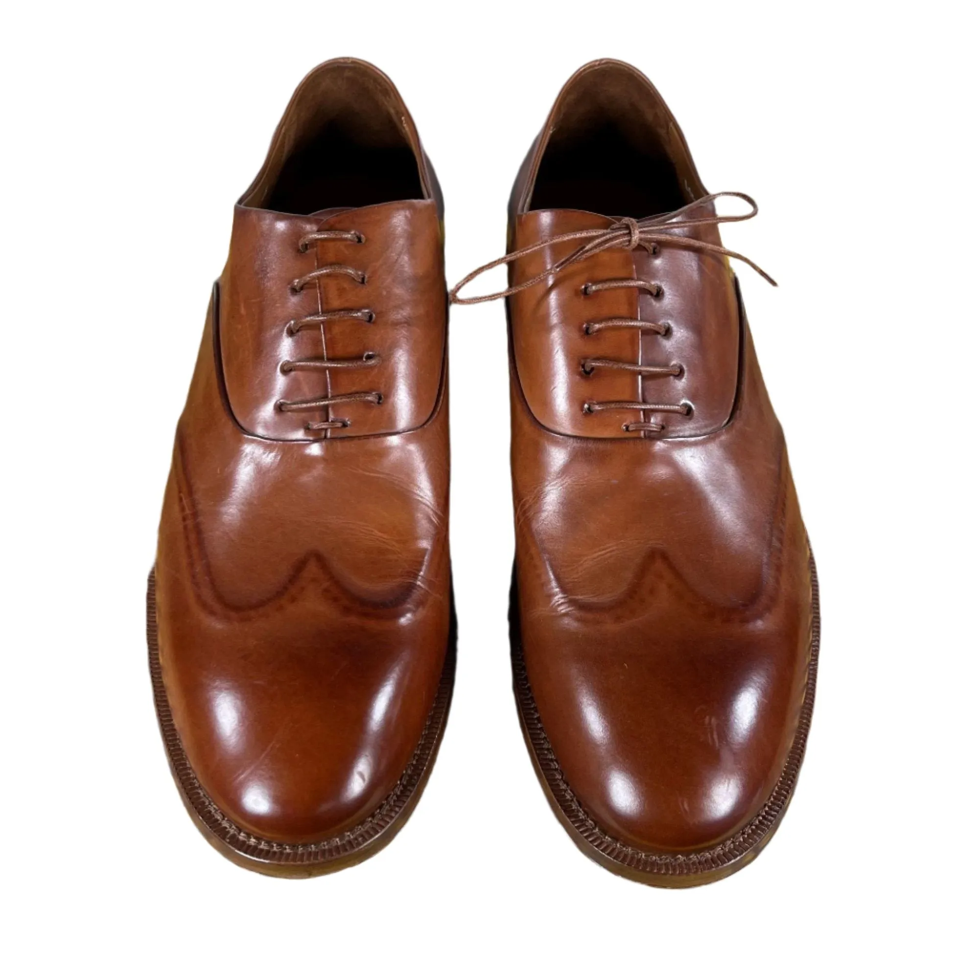 Paul Smith Lomax Tan Leather Oxfords