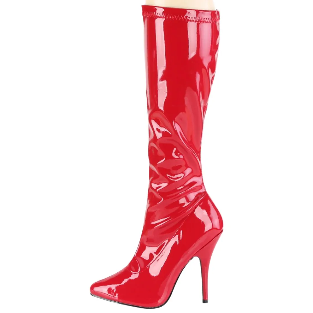 Pleaser SEDUCE-2000 Boots Red