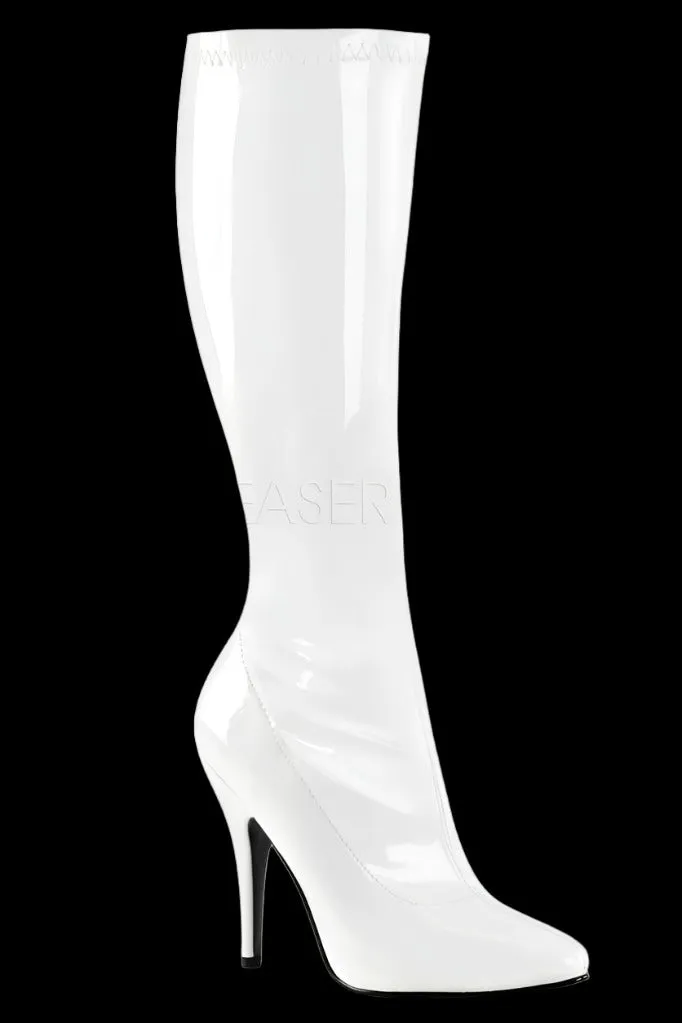 Pleaser SEDUCE-2000 Boots White