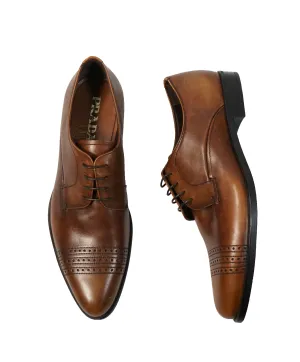 PRADA - Cap-Toe Modern Brogue Oxford - 9