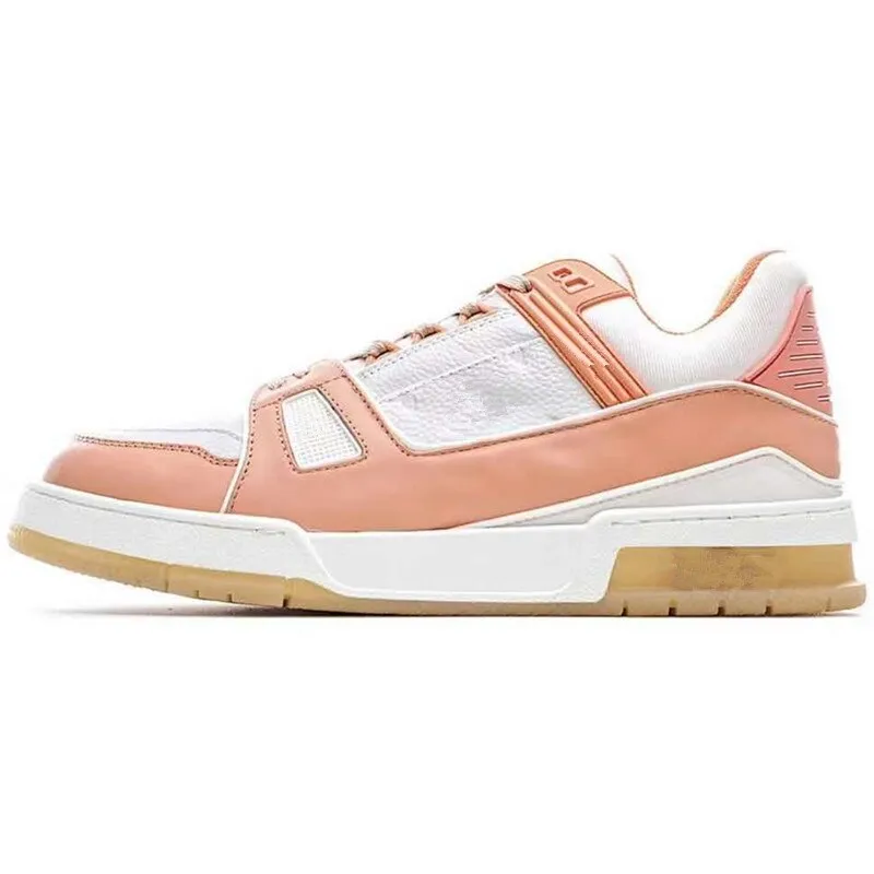 Real Leather Platform Sports  Running Couple Shoes
