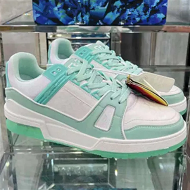 Real Leather Platform Sports  Running Couple Shoes