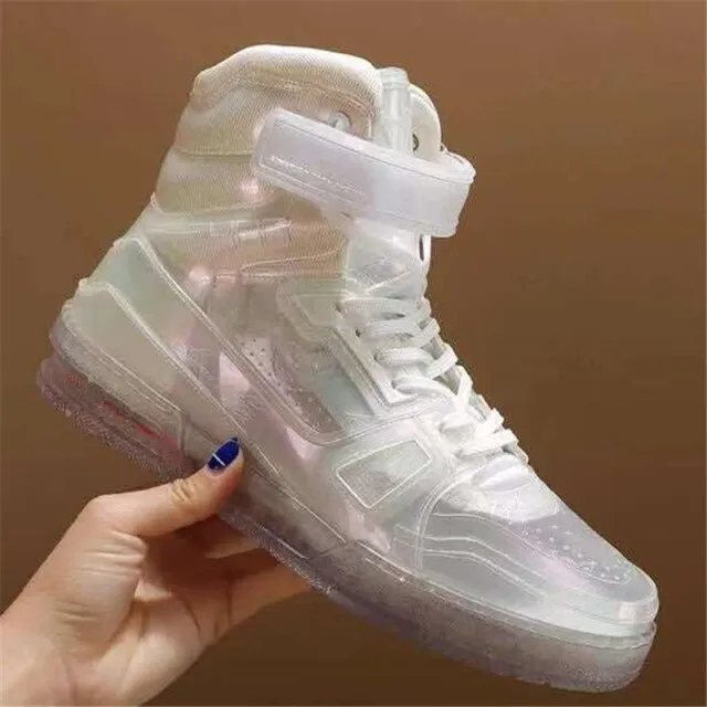 Real Leather Platform Sports  Running Couple Shoes