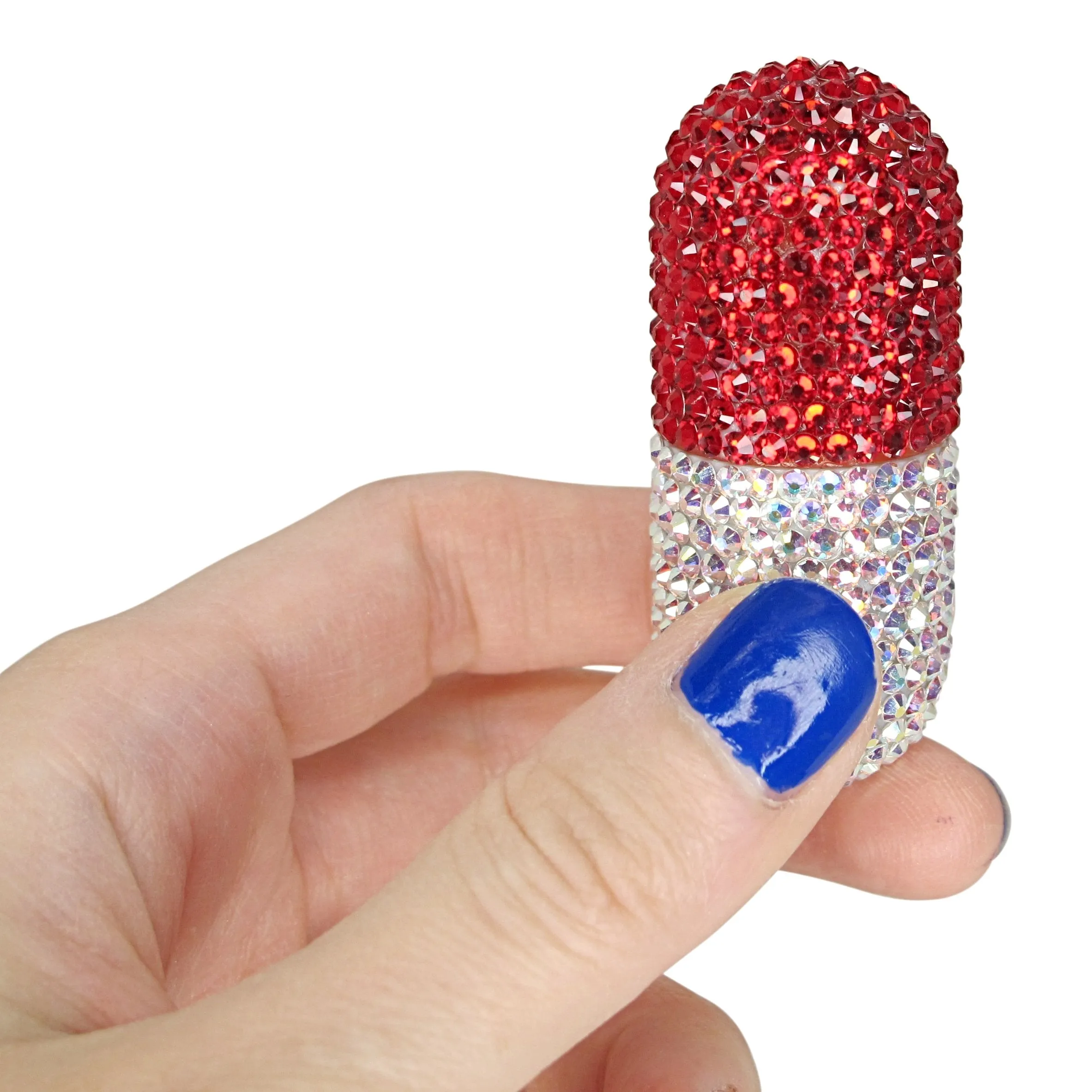 Red Crystal Pill Pen