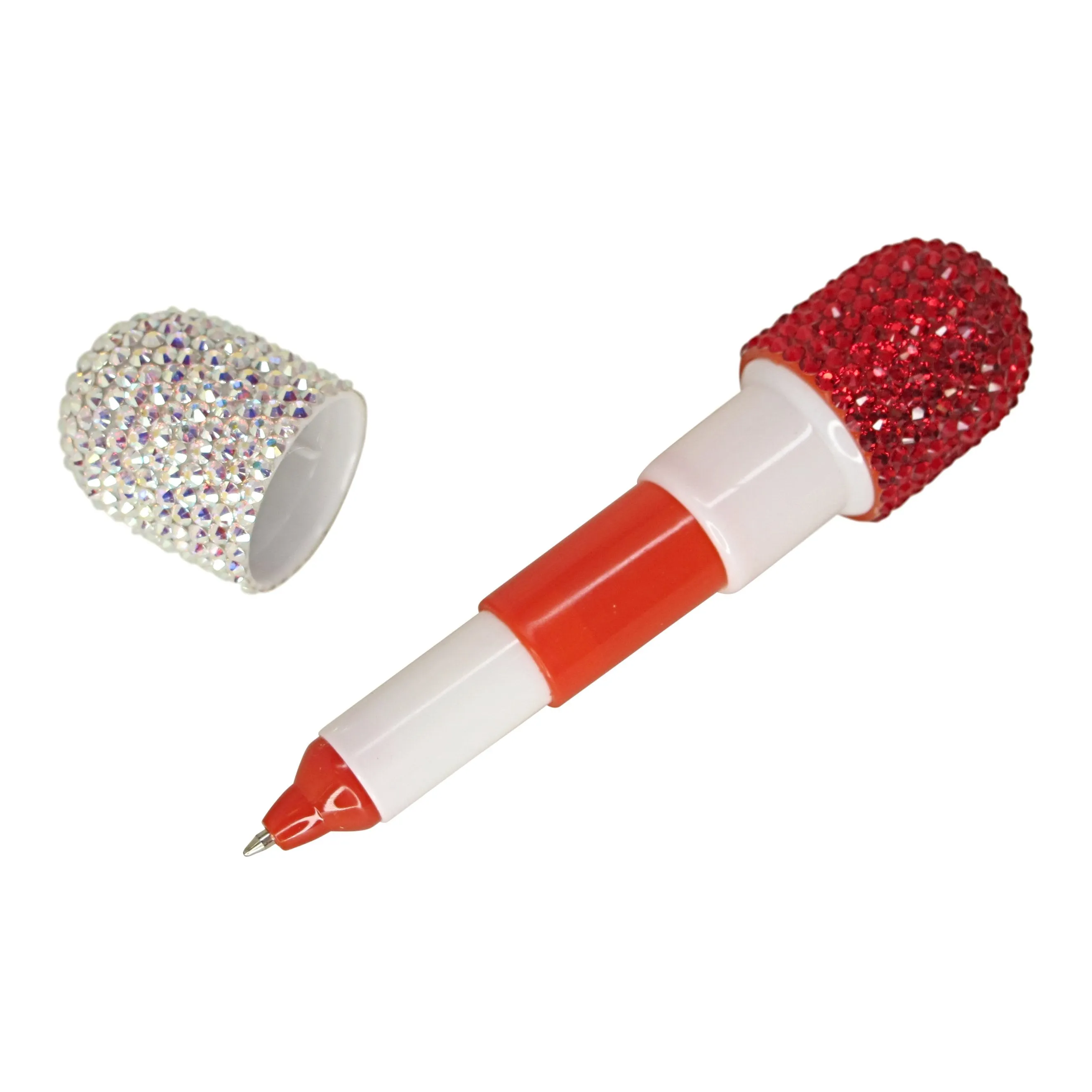 Red Crystal Pill Pen