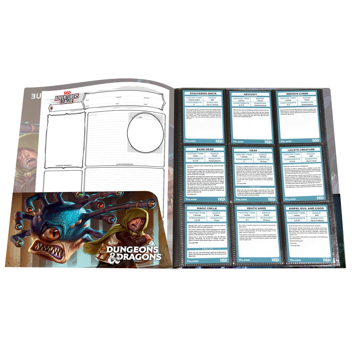 Rogue - Class Folio with Stickers for Dungeons & Dragons