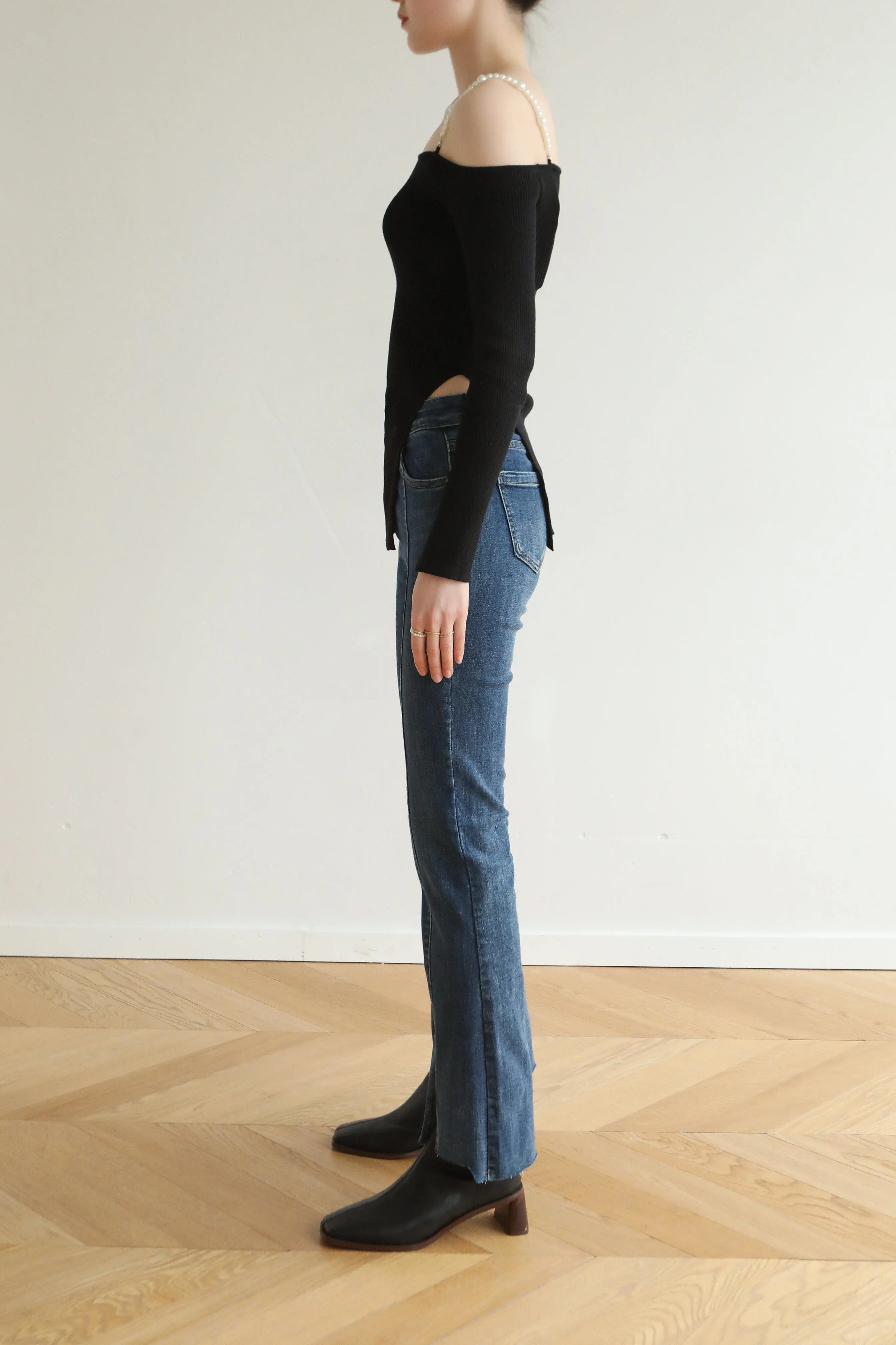 Rory Leather Ankle Boots - Black