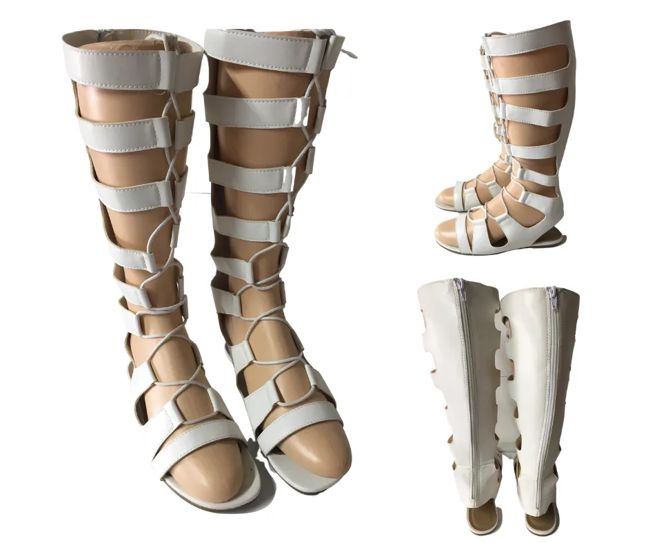 Rule Gladiator  Sandals- Knee High