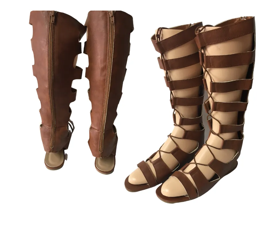 Rule Gladiator  Sandals- Knee High