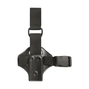 Safariland Model 6009-110 Single Strap Lightweight Leg Shroud w/ D-Ring Black