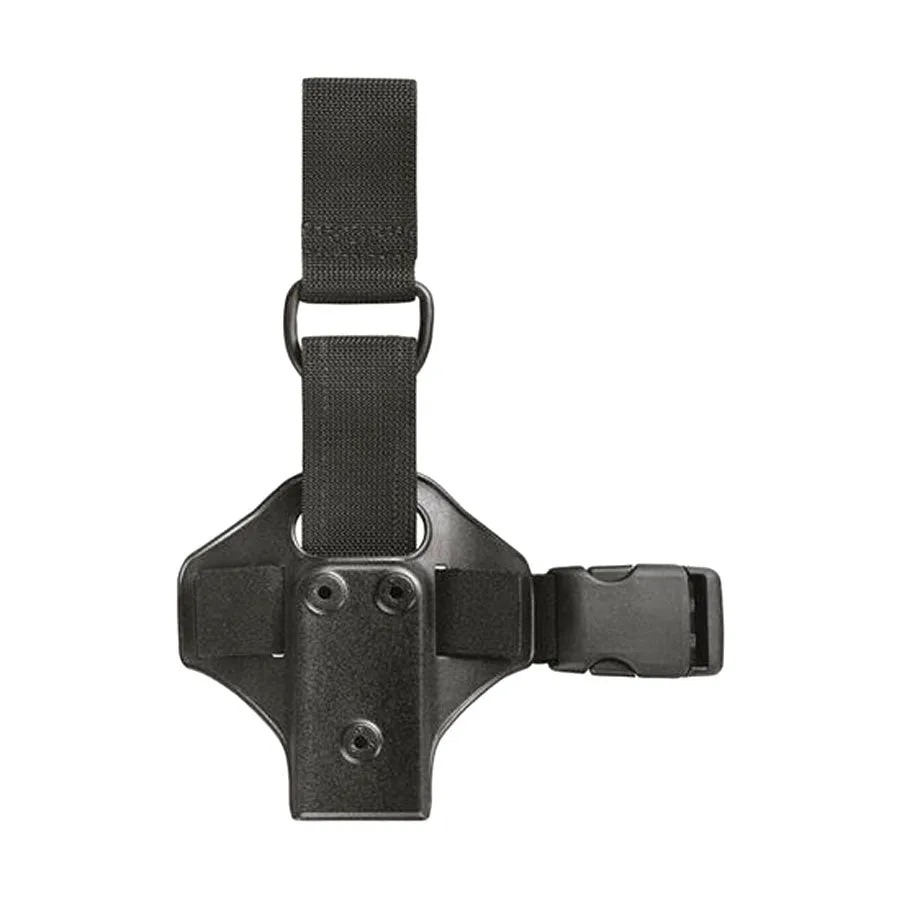 Safariland Model 6009-110 Single Strap Lightweight Leg Shroud w/ D-Ring Black