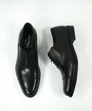 SALVATORE FERRAGAMO - Studio Detailed Edge Cap Toe Oxfords - 7EE