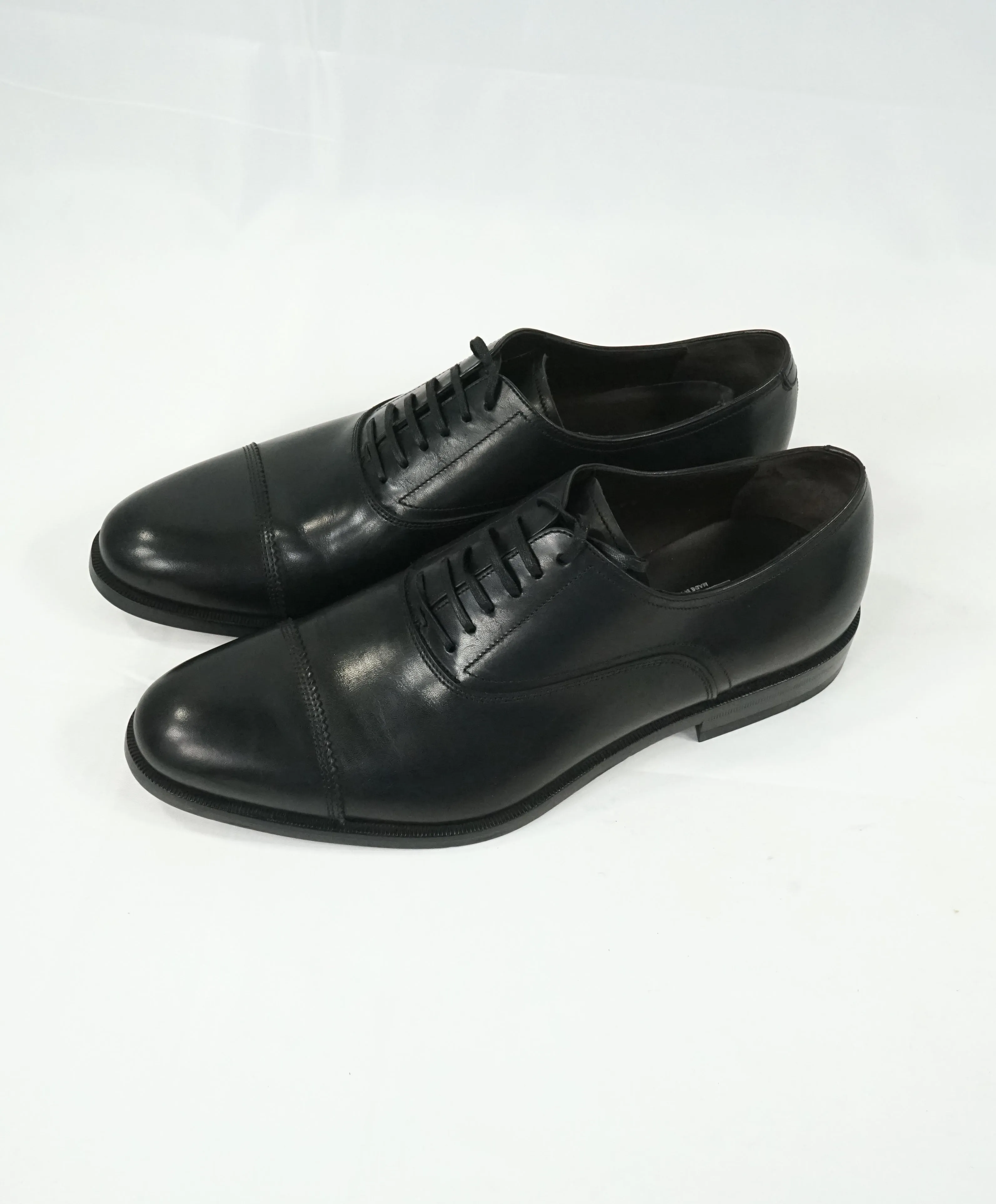 SALVATORE FERRAGAMO - Studio Detailed Edge Cap Toe Oxfords - 7EE