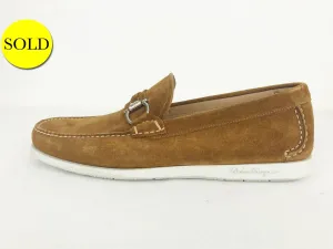 Salvatore Ferragamo Suede Deck Shoes Size 11