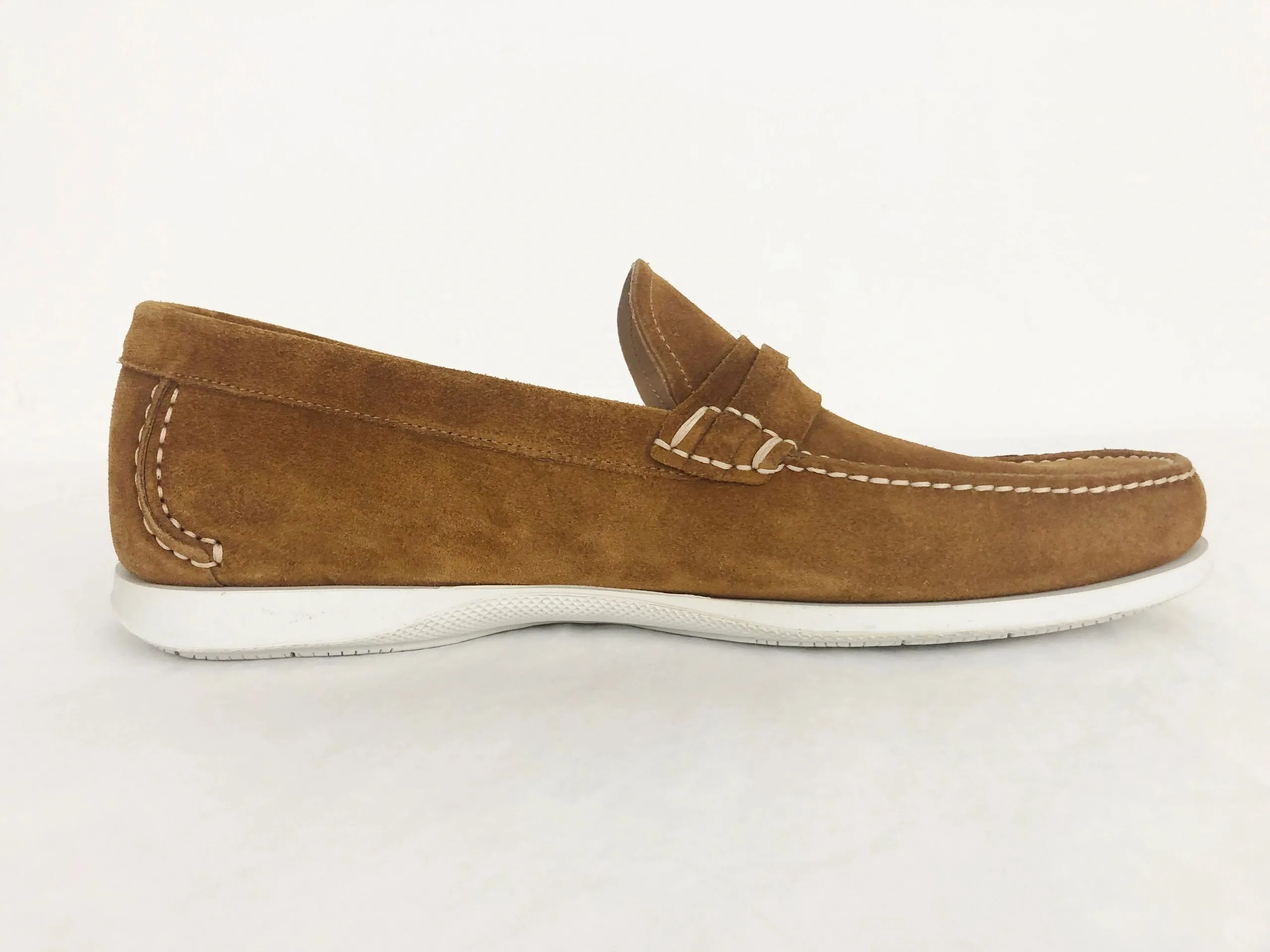Salvatore Ferragamo Suede Deck Shoes Size 11