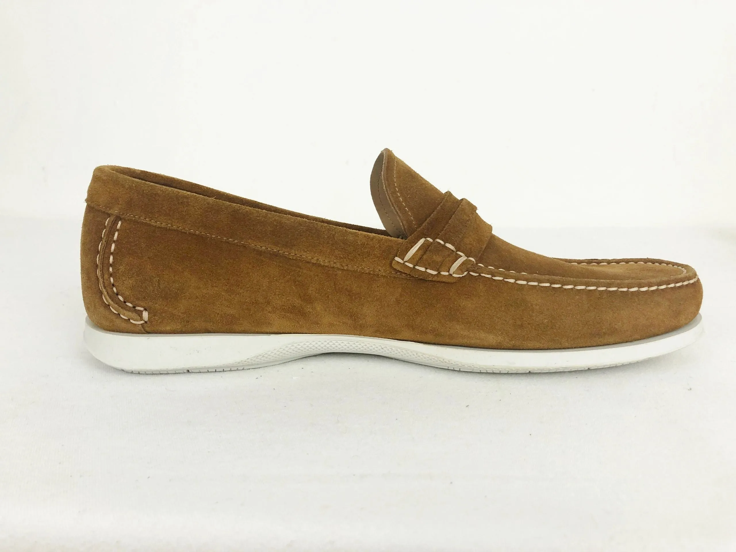 Salvatore Ferragamo Suede Deck Shoes Size 11