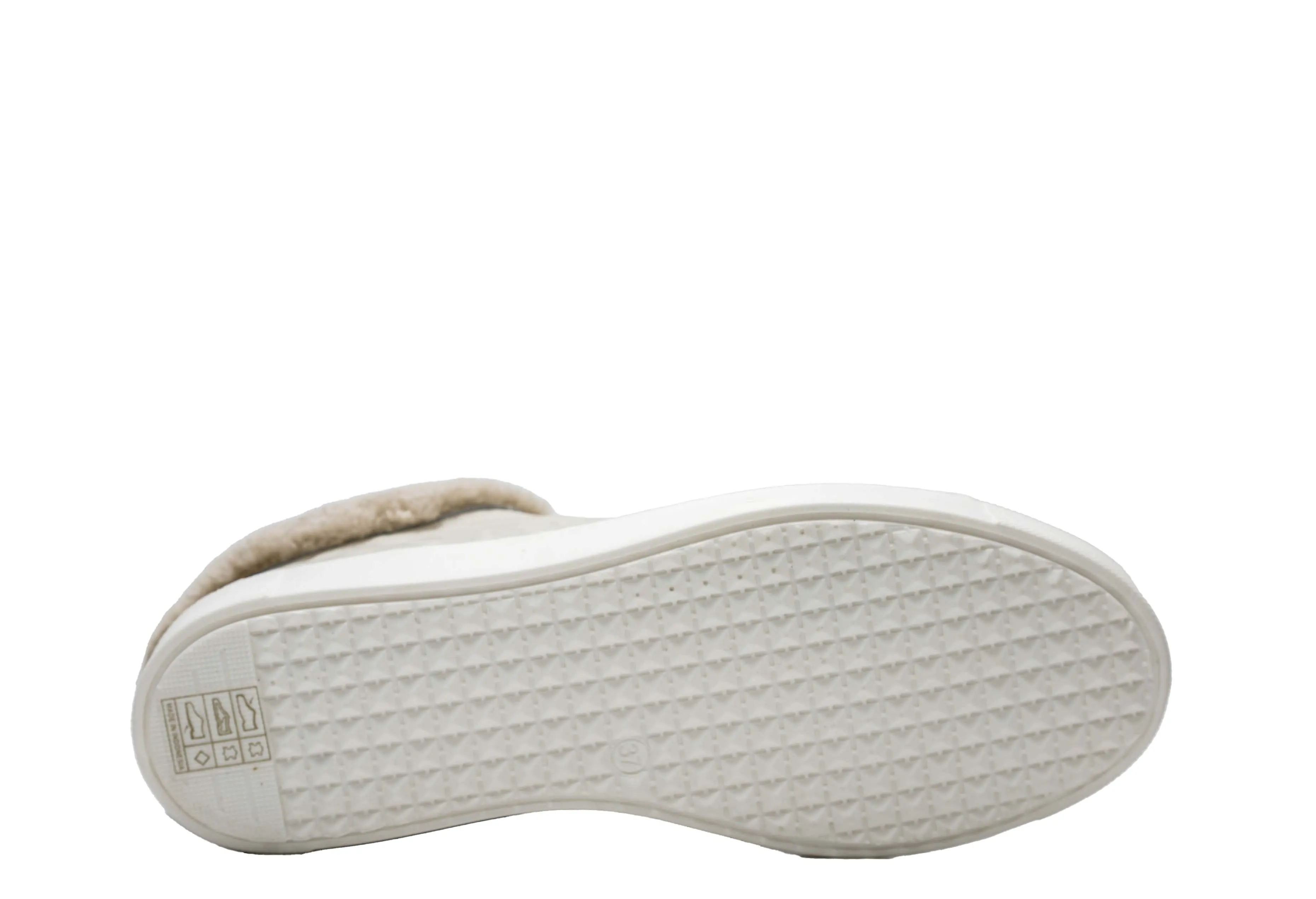 See By Chloe Women's Natural and Wool Sneaker 35191