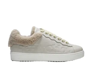 See By Chloe Women's Natural and Wool Sneaker 35191