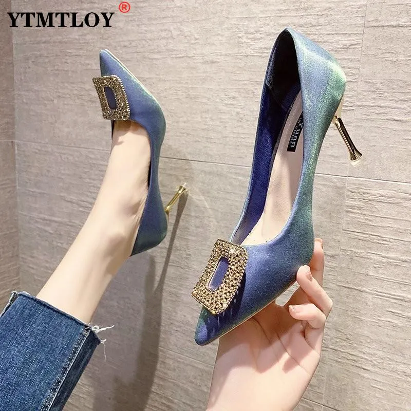 Shiny Mesh Stiletto Cut-Out Ankle Boots