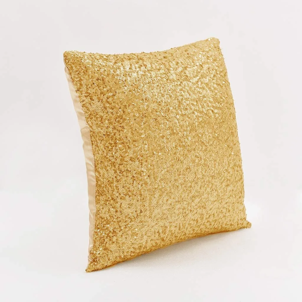 Shiny Sparkling Sequin Christmas Decorative Cushion Covers Pillowcases