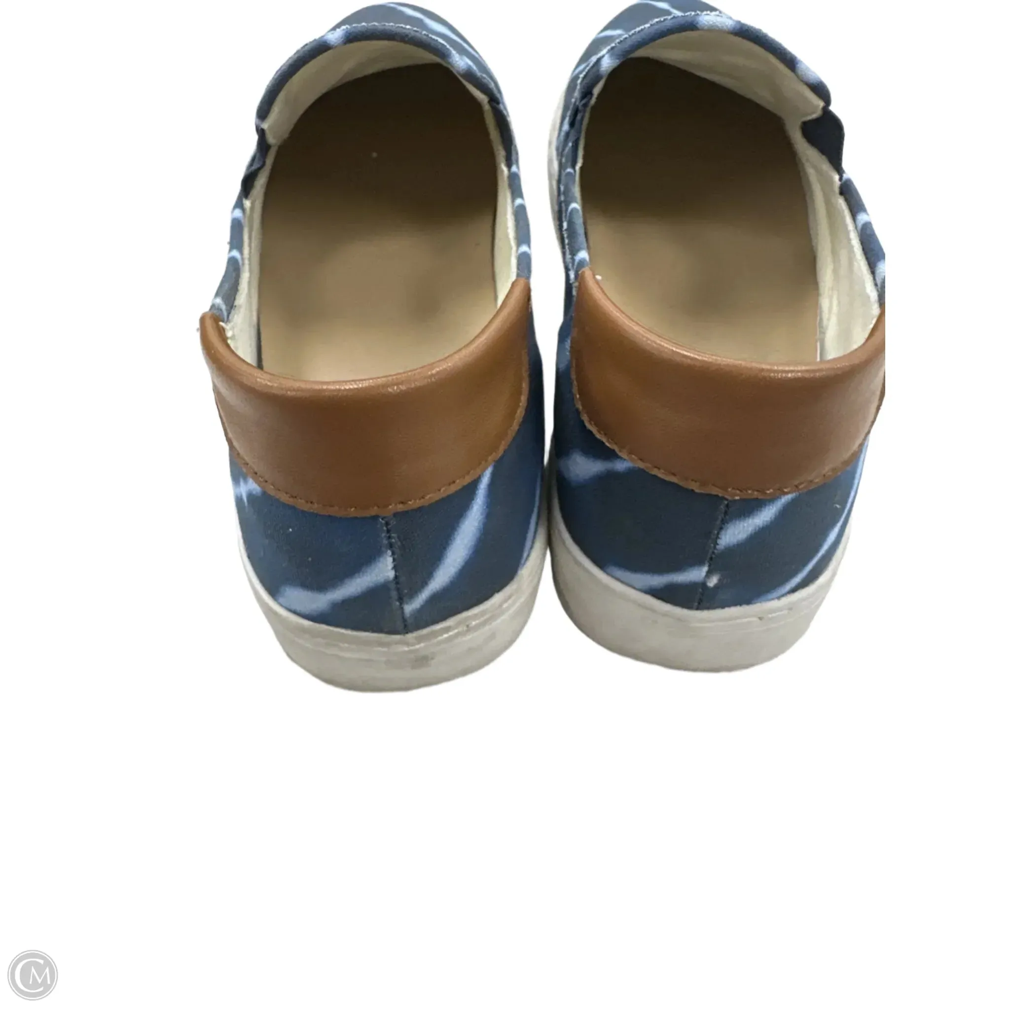 Shoes Flats By Ann Taylor In Blue, Size: 10