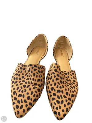 Shoes Flats By Bamboo In Animal Print, Size: 9