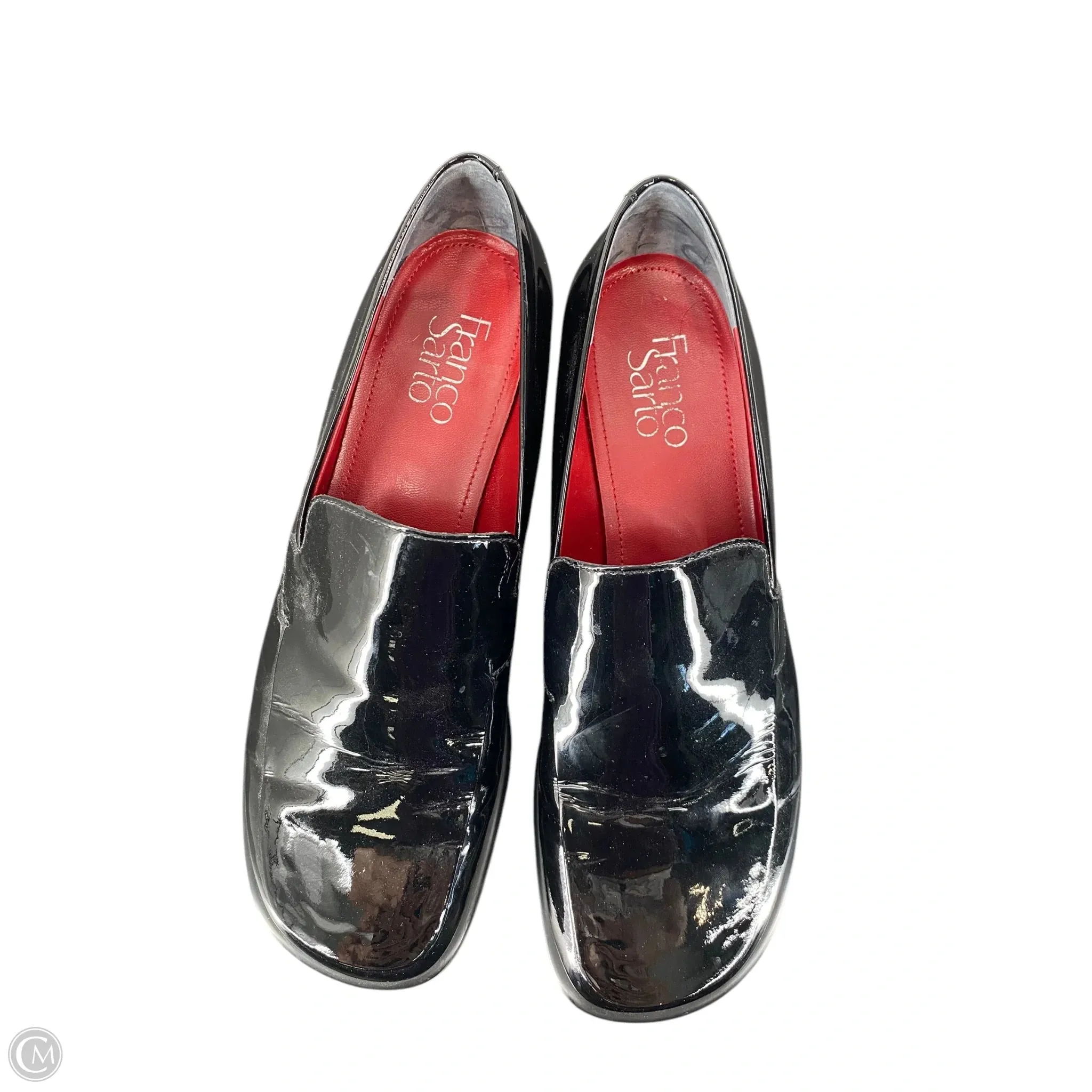 Shoes Flats By Clothes Mentor In Black, Size: 7.5