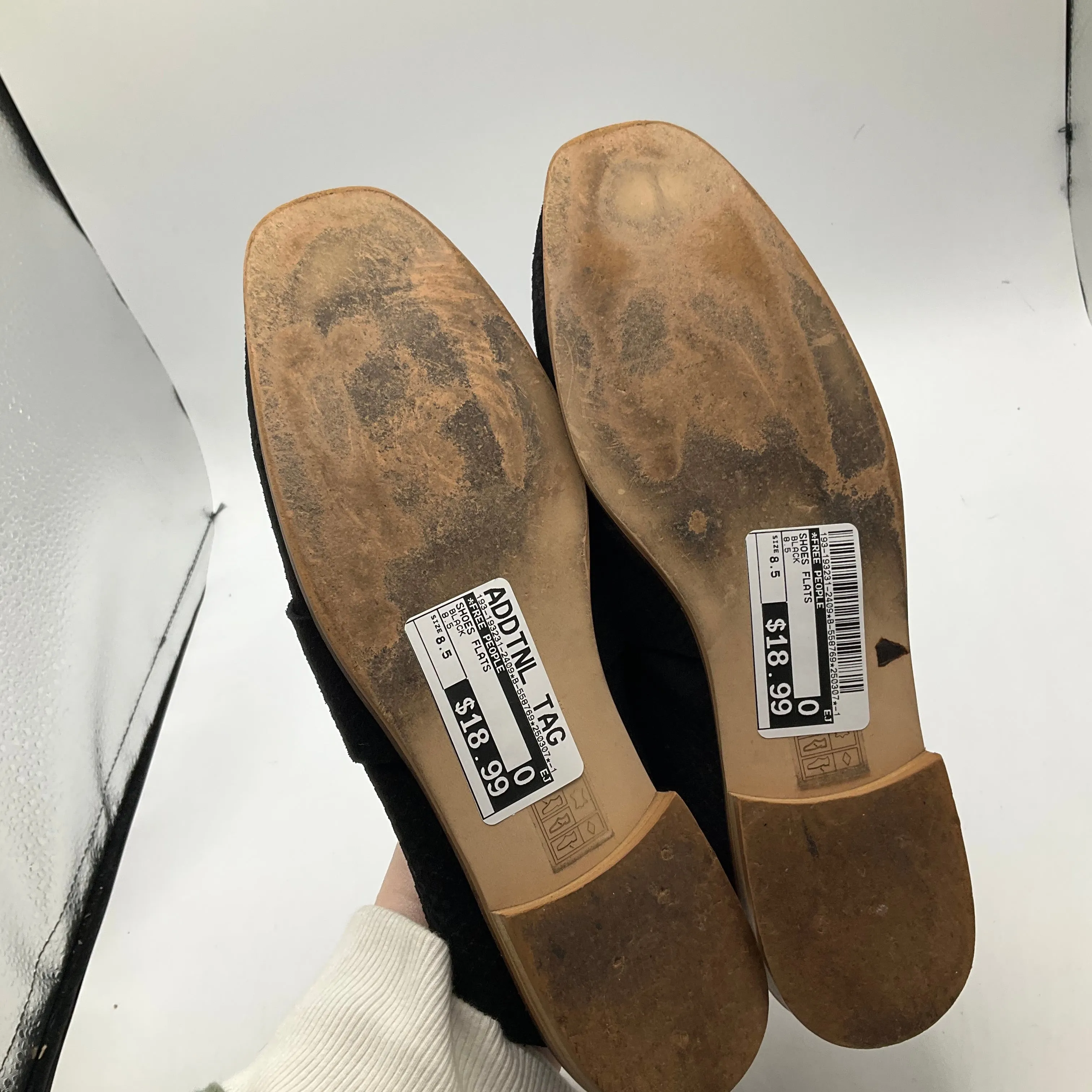 SHOES FLATS by FREE PEOPLE In BLACK, Size: 8.5