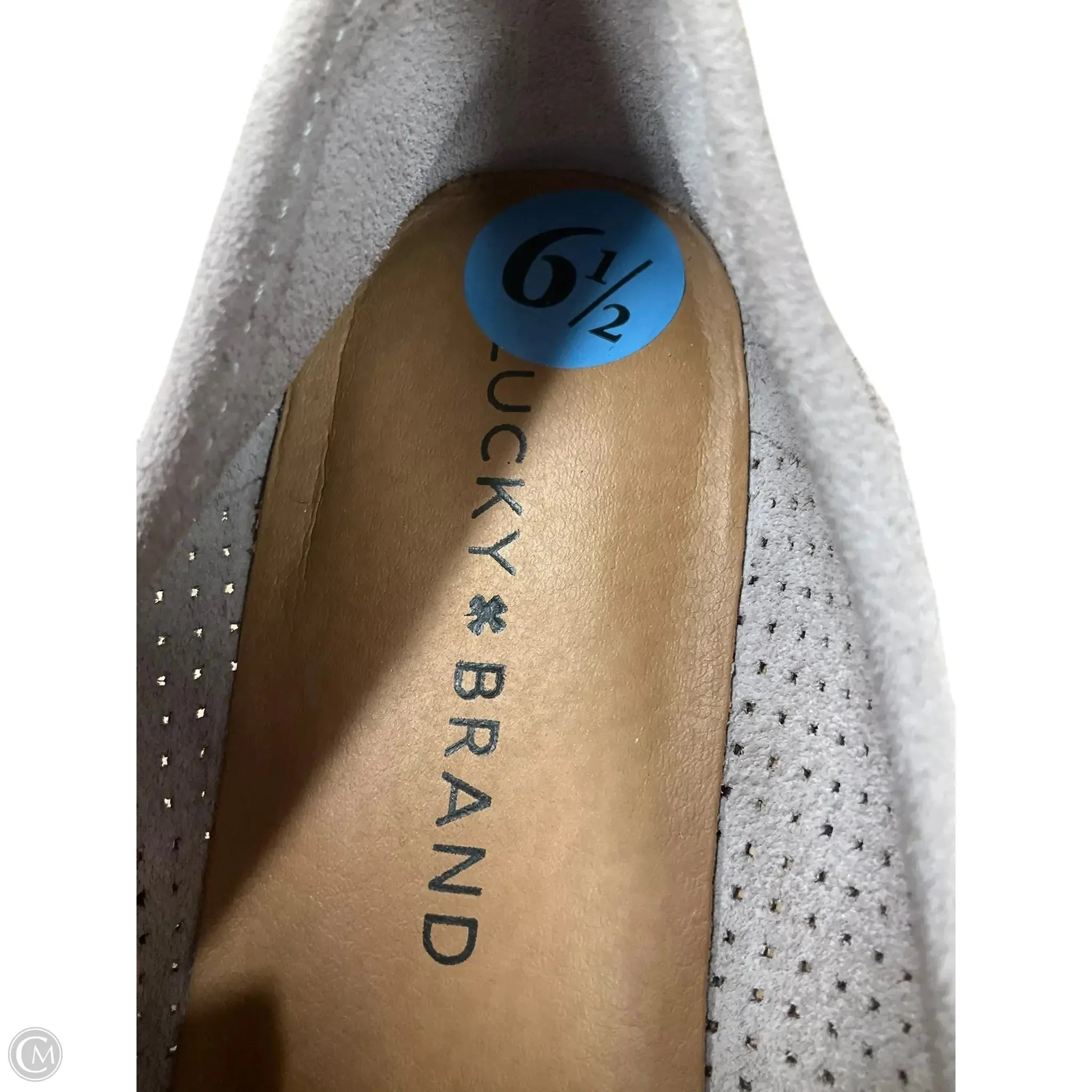 Shoes Flats By Lucky Brand In Taupe, Size: 6.5