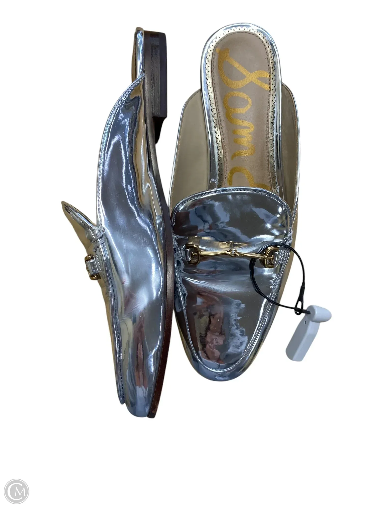 Shoes Flats By Sam Edelman In Silver, Size: 7.5