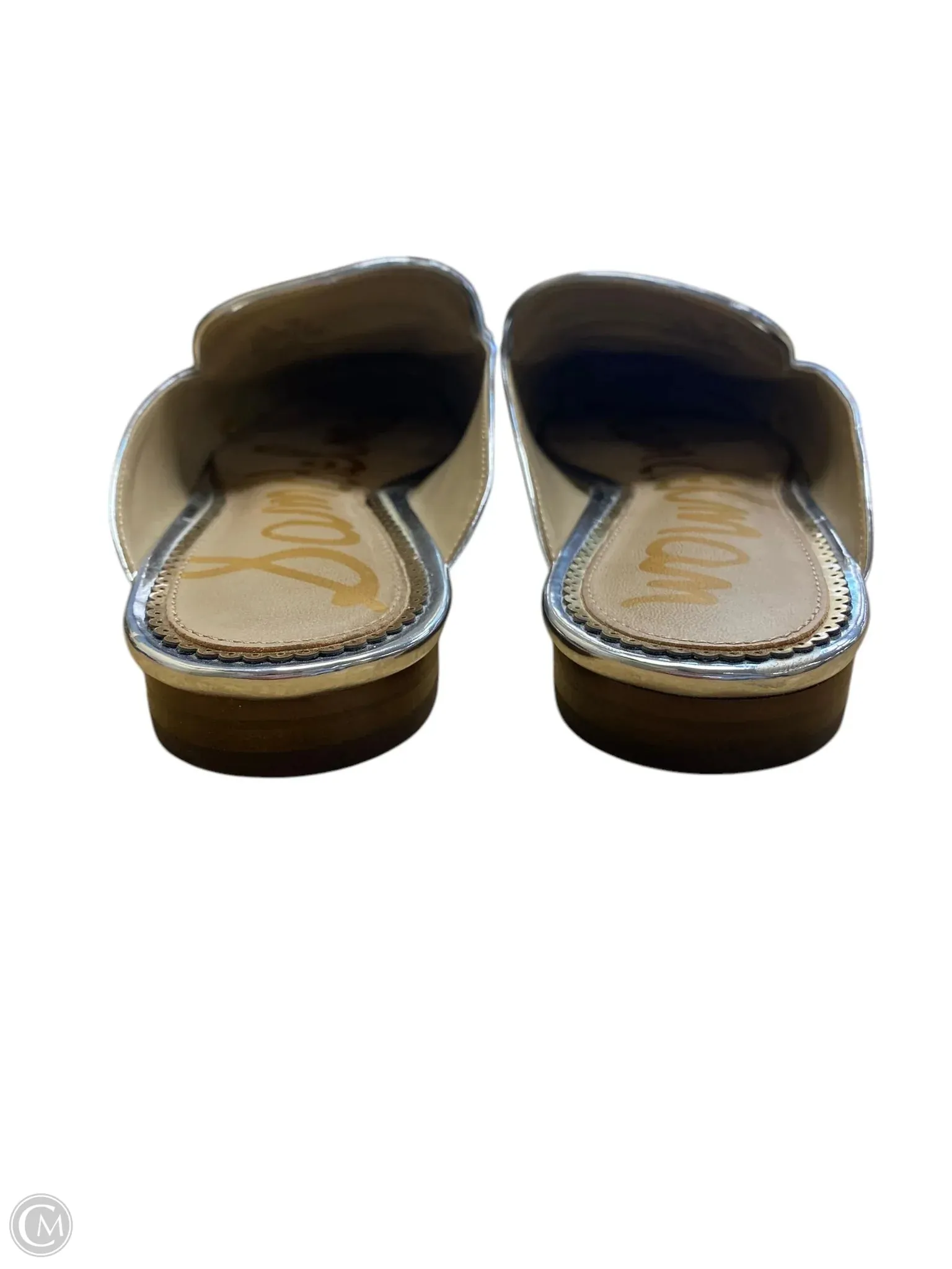 Shoes Flats By Sam Edelman In Silver, Size: 7.5