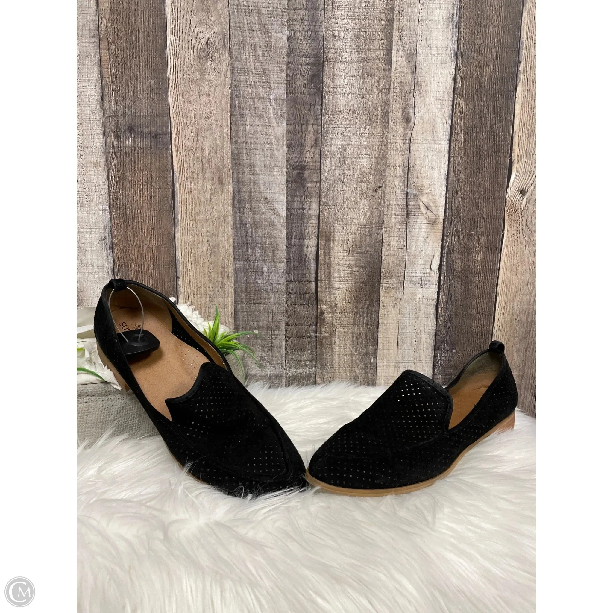 Shoes Flats By Susina In Black, Size: 11